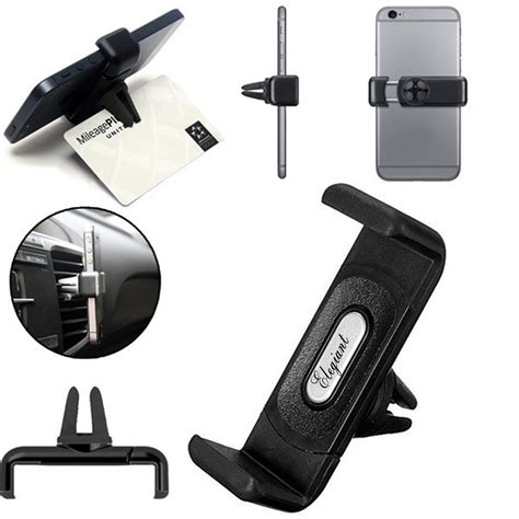 Universal 360°Rotating Car Vent Mount Cradle Holder For GPS .